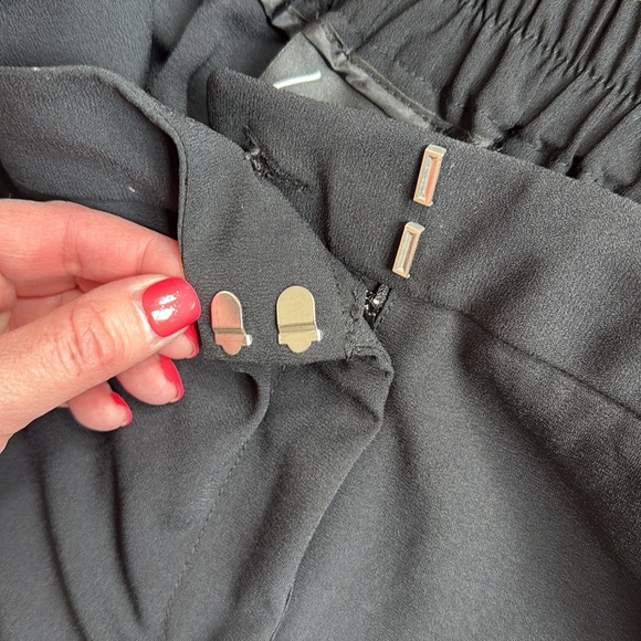 Lane Bryant Black Tuxedo Stripe Career Pants Size 22/24 - Picture 5 of 6